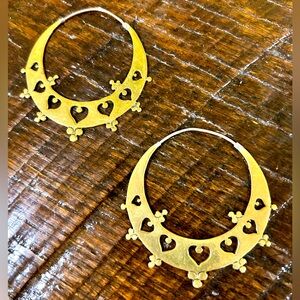 Gorgeous Gold Hoops